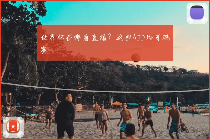 世界杯在哪看直播？这些App均可观赛